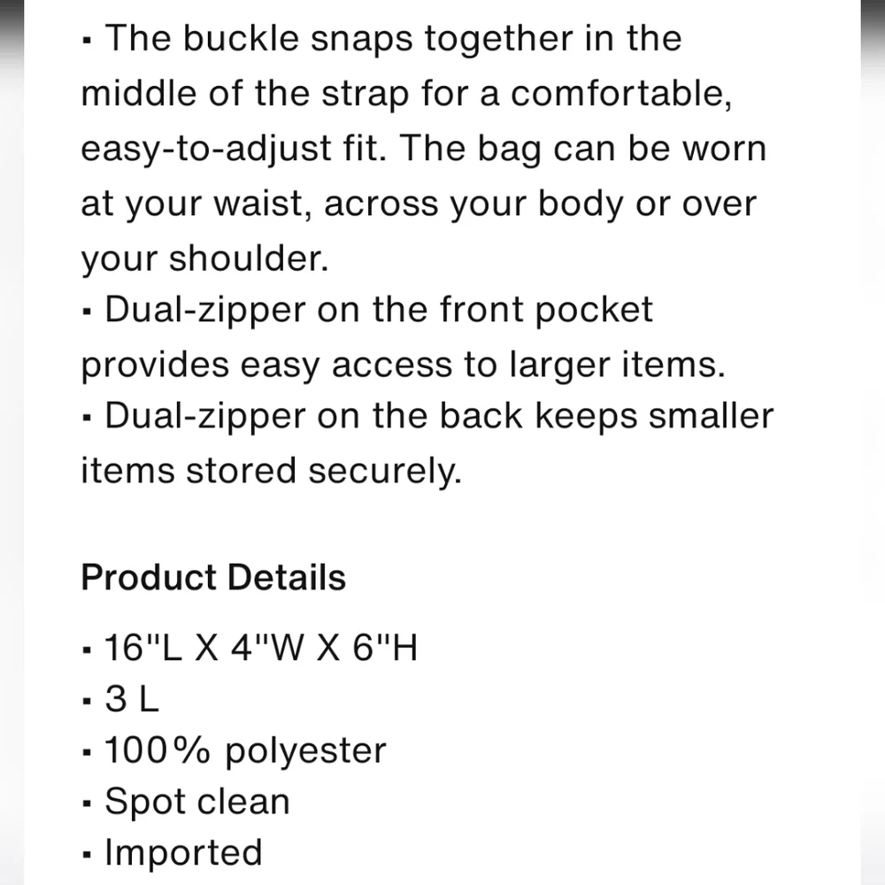 Nike Heritage Beige Fanny Pack - Picture 9 of 9